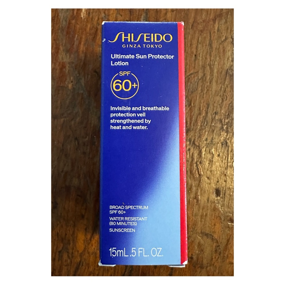 Shiseido Travel Size Ultimate Sun Protector Lotion SPF 60+ NWT
